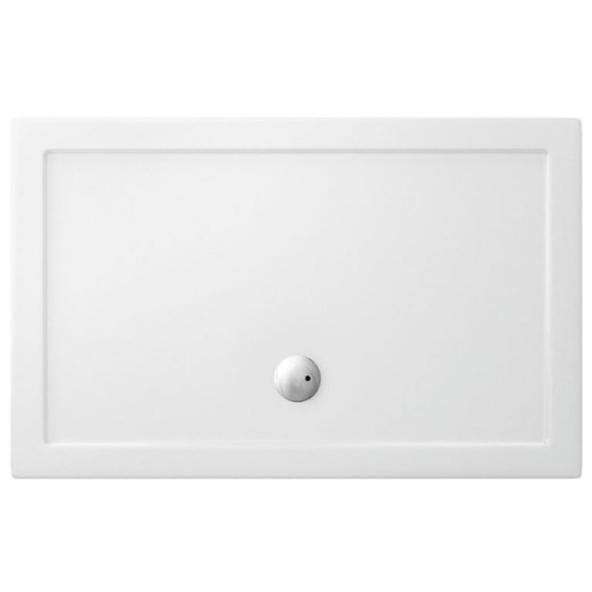 Cutout image of Crosswater 1700 x 800mm Rectangular Walk-In Shower Tray